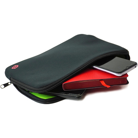 10" Папка для ноутбука Bagspace PS-810-10GN (черно-зеленая)