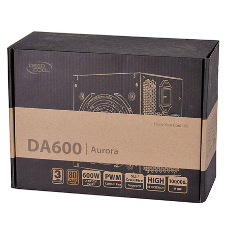Блок питания 600W Deepcool Aurora DA600
