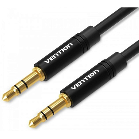 Кабель Jack3.5 (M)- Jack3.5 (M) 0.5m Vention (BAKBD) черный