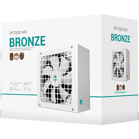 Блок питания 750W Deepcool PF750X WH White