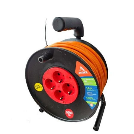 АYGER 3х2,5  30м на катушке (С/з) 40175