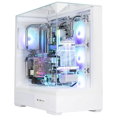 Корпус ATX Miditower Zalman P40 Prism Plus White