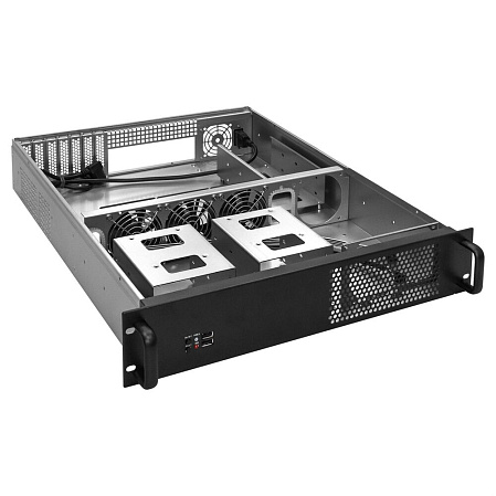 Корпус Exegate 2U 2U550-08 PRO Black
