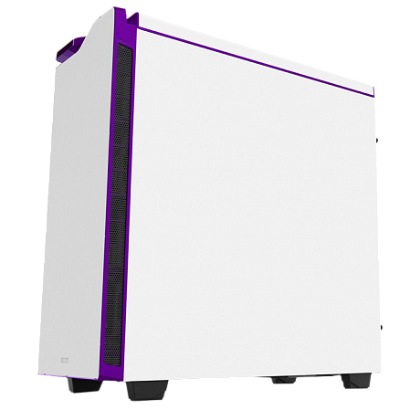Корпус ATX Miditower NZXT H440 Window CA-H442W-W2 White/Purple