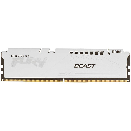 Модуль памяти DIMM 16Gb DDR5 PC48000 6000MHz Kingston Fury Beast White EXPO (KF560C36BWE2-16)