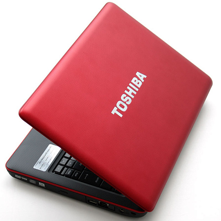 Ноутбук Toshiba Satellite U500-1F4 Core i3 330M/4Gb/320Gb/DVD/G310M/WiFi/BT/cam/13.3"/Win 7 HP/RED