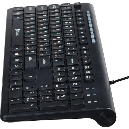 Клавиатура Oklick 480M Black slim Multimedia