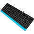 Клавиатура A4Tech Fstyler FK10 Black/Blue