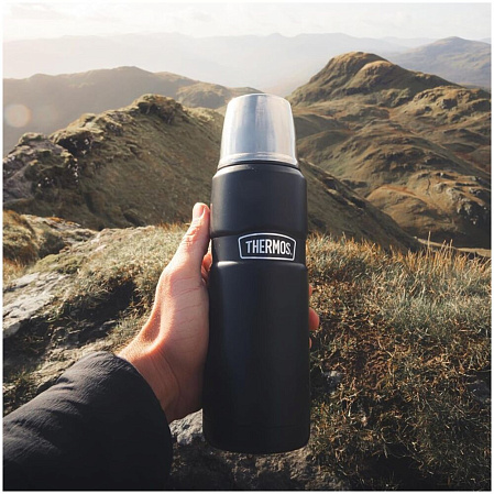 THERMOS Термос KING SK2000 MB, синий, 0,47 л.