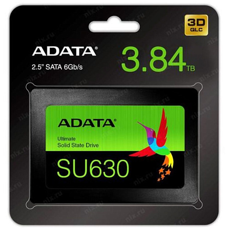 Внутренний SSD-накопитель 3840Gb A-Data Ultimate SU630 ASU630SS-3T84Q-R SATA3 2.5"