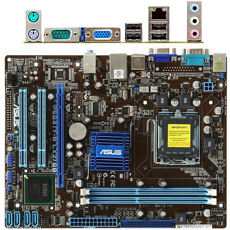 Материнская плата ASUS P5G41T-M LX2/GB/SI s775/G41 1xPCI-E16x, 2xDDR3, GLan mATX OEM