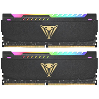 Модуль памяти DIMM 64Gb 2х32Gb DDR4 PC25600 3200MHz Patriot Memory Viper Steel RGB (PVSR464G320C8K)
