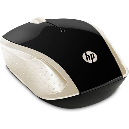 Мышь беспроводная HP 200 Silk Gold  беспроводная