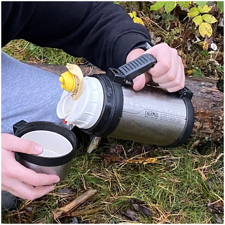 THERMOS Термос FDH Stainless Steel Vacuum Flask, стальной, 2 л.