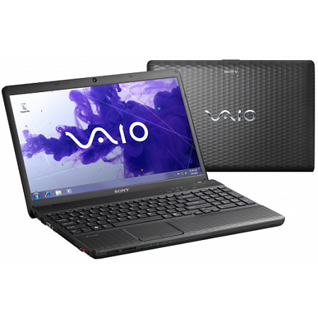 Ноутбук Sony VPC-EH3F1R/B B960/4GB/320GB/HD/DVD/15.5"/WF/BT/Win7 HB64 Black