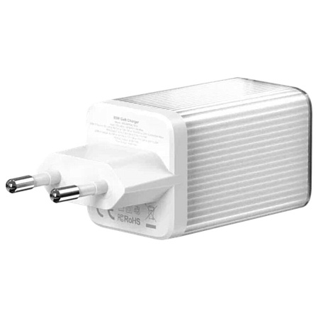 Сетевое зарядное устройство Wifit WiCharge GC2 65W USB A + Type-C белое
