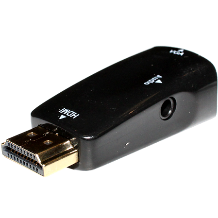 Переходник HDMI(M) - VGA(F) + Аудио