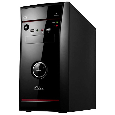 Корпус MicroATX Miditower GMC Muse Black