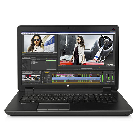 Ноутбук HP Zbook 17 Core i7 4910MQ/16Gb/256Gb SSD+512Gb SSD/NV K4100M 4Gb/17.3"/Cam/BD-ROM/Win7Pro+Win8Pro