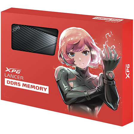 Модуль памяти DIMM 64Gb 2х32Gb DDR5 PC48000 6000MHz ADATA Lancer Black (AX5U6000C3032G-DCLABK)