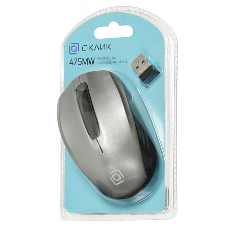 Мышь беспроводная Oklick 475MW Black/Grey Wireless