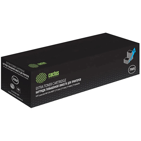 Картридж Cactus CS-CE278X-MPS (CF278X) для HP P1566/P1606w (3000 стр.) черный