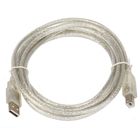 Кабель  USB2.0 тип А(m)-В(m) 3,0м.