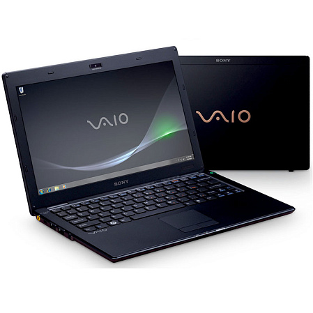 Ноутбук Sony VPC-X11S1R/B Atom Z540/2G/128Gb SSD/GMA 500/WiFi/BT/11.1"/Win7 Professional black