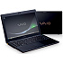 Ноутбук Sony VPC-X11S1R/B Atom Z540/2G/128Gb SSD/GMA 500/WiFi/BT/11.1"/Win7 Professional black