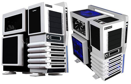 Корпус ATX Fulltower Thermaltake Level 10 GT Snow Edition VN10006W2N White/Black