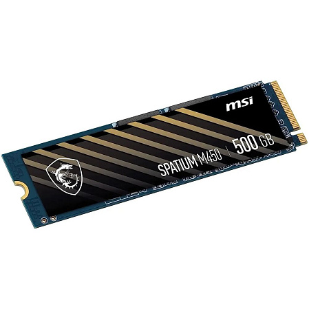 Внутренний SSD-накопитель 500Gb MSI Spatium M450 S78-440K220-P83 M.2 2280 PCIe NVMe 4.0 x4
