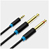 Кабель Jack3.5 (M)- Jack6.5 (M) 1m Vention (BACBF) черный
