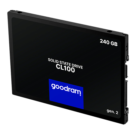 Внутренний SSD-накопитель 240Gb GOODRAM CL100 (SSDPR-CL100-240-G2) SATA3 2.5"