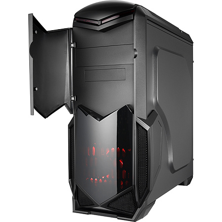 Корпус ATX Miditower AeroCool Battlehawk Black
