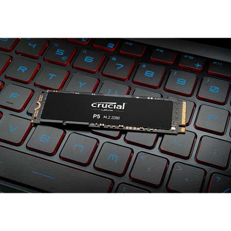 Внутренний SSD-накопитель 1000Gb Crucial P5 (CT1000P5SSD8) M.2 2280 PCIe NVMe 3.0 x4