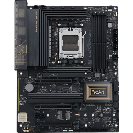 Материнская плата ASUS ProArt B650-Creator B650 Socket AM5 4xDDR5, 4xSATA3, RAID, 3xM.2, 3xPCI-E16x, 3xUSB3.2, 2xUSB3.2 Type C, DP, HDMI, 2xGlan, ATX