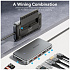 Док-станция Vention USB-C Universal Dock 9в1 TPYBB