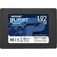 Внутренний SSD-накопитель 1920Gb Patriot Memory Burst Elite PBE192TS25SSDR SATA3 2.5