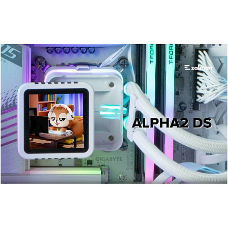 Система водяного охлаждения Zalman Alpha2 A36 DS White ARGB (S1150/1155/S1151/1200/1700/1851, AM4, AM5)