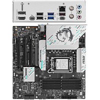 Материнская плата MSI B860M Gaming Plus WiFi B860 Socket-1851 4xDDR5, 4xSATA3, RAID, 3хM.2, 4xPCI-E16x, 3xUSB3.2, 2xUSB3.2 Type C, DP, HDMI, WiFi, 5Glan, mATX