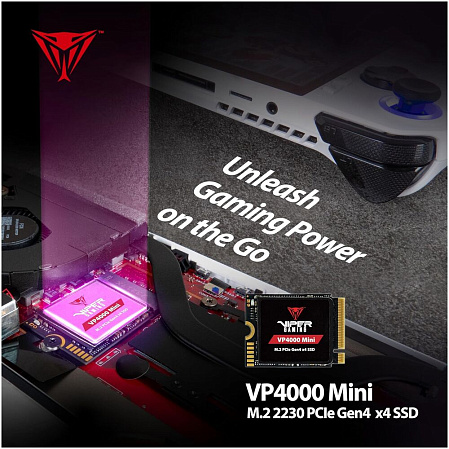 Внутренний SSD-накопитель 1000Gb Patriot Memory VP4000 Mini VP4000M1TBM23 M.2 2230 PCIe NVMe 4.0 x4