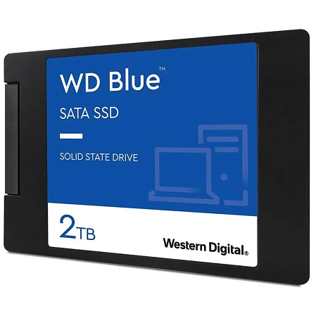 Внутренний SSD-накопитель 2000Gb Western Digital Blue (WDS200T3B0A) SATA3 2.5"