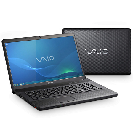 Ноутбук Sony VPC-EJ1M1R/B i5-2410M/4G/640/NV 410M/DVD/17.3"/bt/Win7 HP 64 black