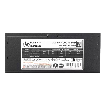 Блок питания 1000W Super Flower Leadex Platinum (SF-1000F14MP)