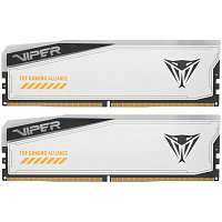 Модуль памяти DIMM 48Gb 2х24Gb DDR5 PC48000 6000MHz Patriot Memory Viper Elite 5 RGB White (PVER548G60C36KT)