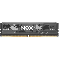 Модуль памяти DIMM 16Gb DDR5 PC44800 5600MHz Apacer NOX Black Gaming (AH5U16G56C522MBAA-1)