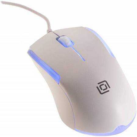 Мышь Oklick 245M White