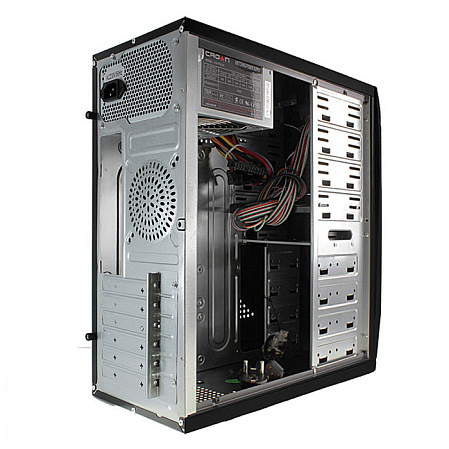 Корпус ATX Miditower Crown CMC-C501 420W (CM-PS420W) Black