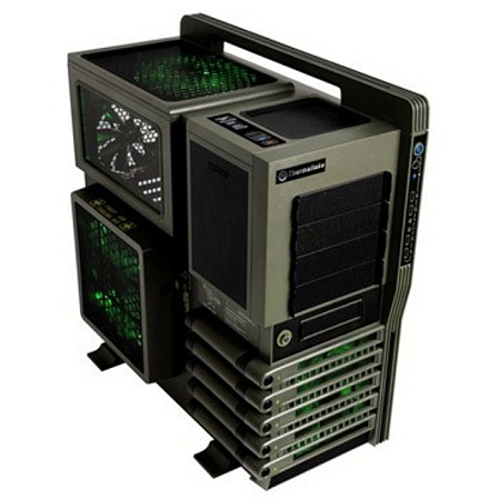 Корпус ATX Fulltower Thermaltake Level 10 GT Battle Edition VN10008W2N Dark Green