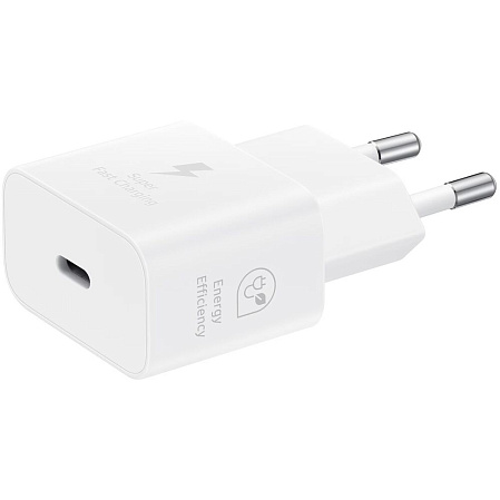 Сетевое зарядное устройство Samsung EP-TA2510 25W Type C, белое